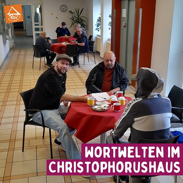 Der Künstler AndiSubstanz @lyrikkeller war zu Gast im Christophorushaus, um das Projekt „Poesie für die Szene –... Der Künstler AndiSubstanz @lyrikkeller war zu Gast im Christophorushaus, um das Projekt „Poesie für die Szene –...